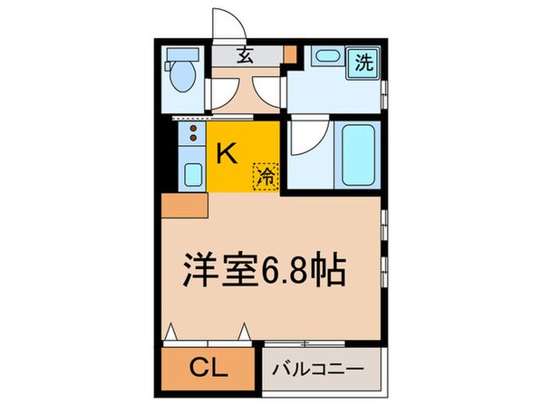 C＆D　apartment　Ⅱの物件間取画像